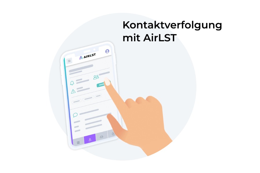 Kontaktverfolgung mit AirLST