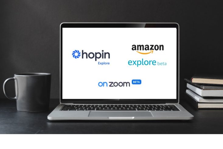 OnZoom, Amazon Explore und Hopin Explore als Eventplattform und Marketplace