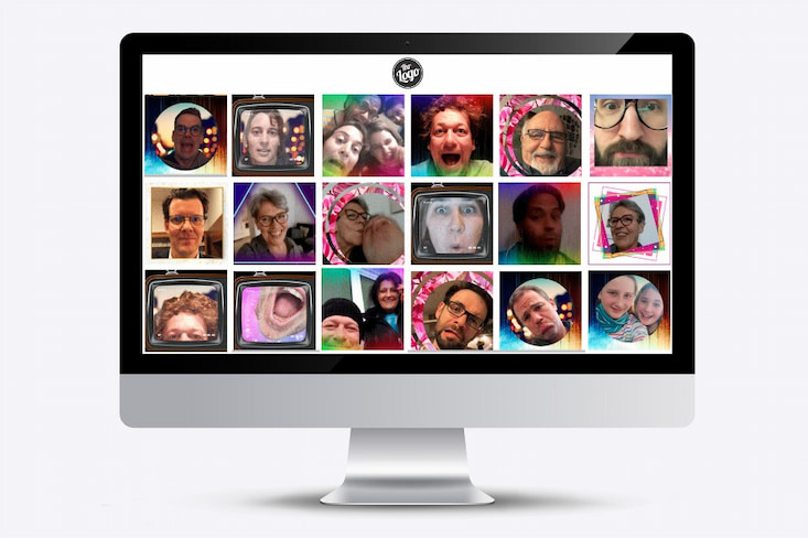 Galerie: Selfiebooster virtuelle Fotobox von click it