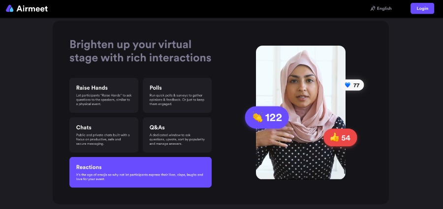 virtueller Applaus | Feedback in Echtzeit für deine Sprecher Airmeet