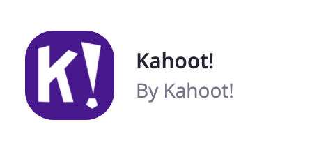 Kahoot | Zoom Apps