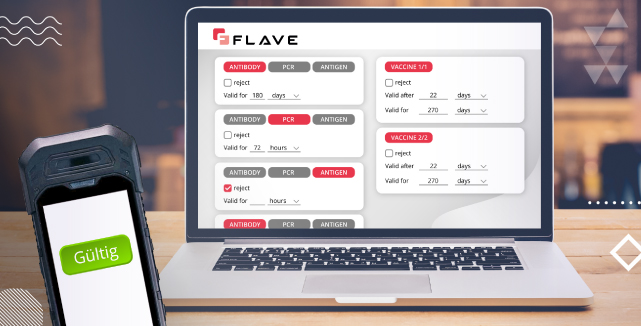 3G-Regel überprüfen mit FLAVE