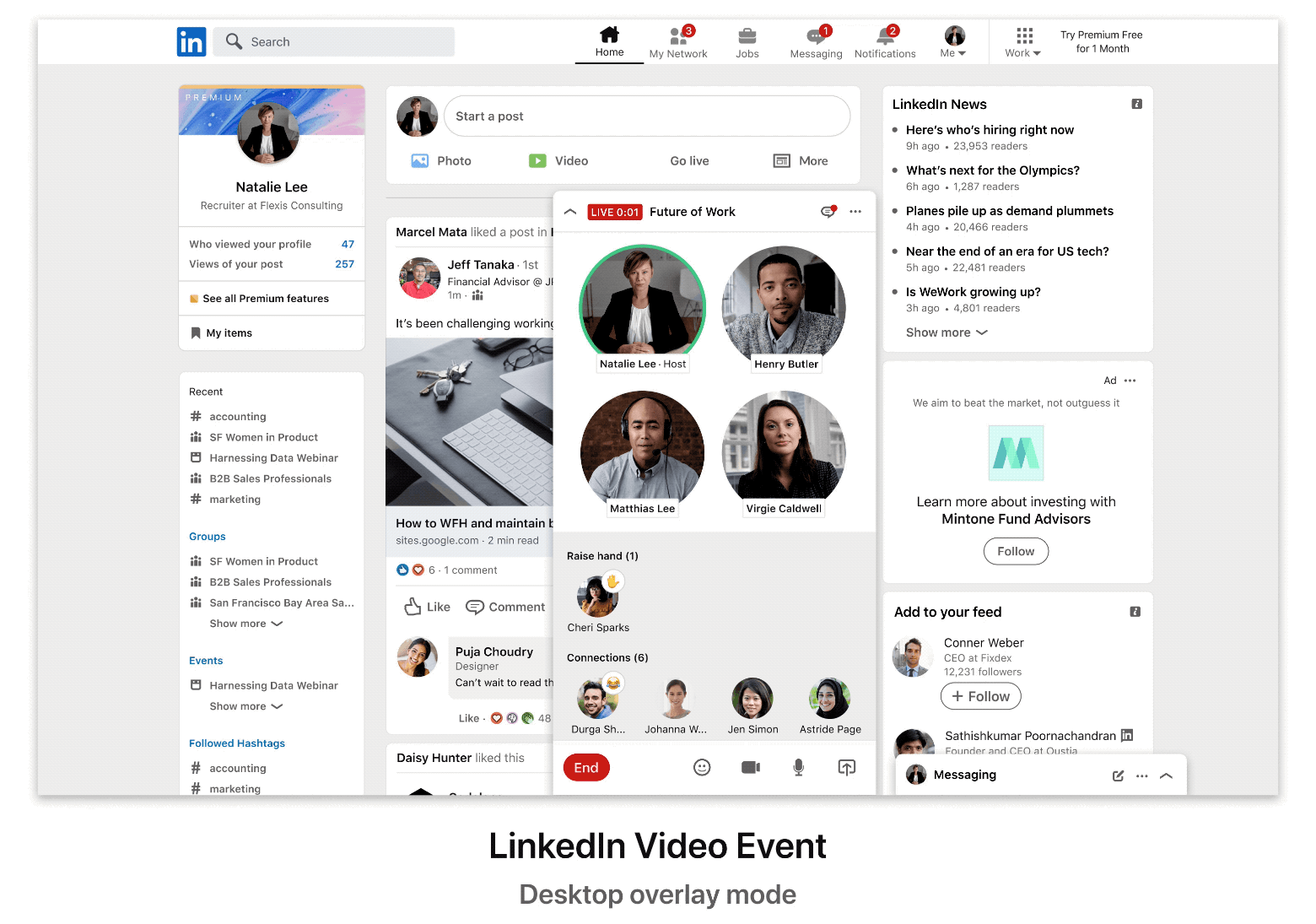 LinkedIn Video-Event
