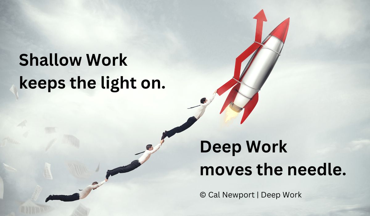 Shallow Work vs. Deep Work | Cal Newport