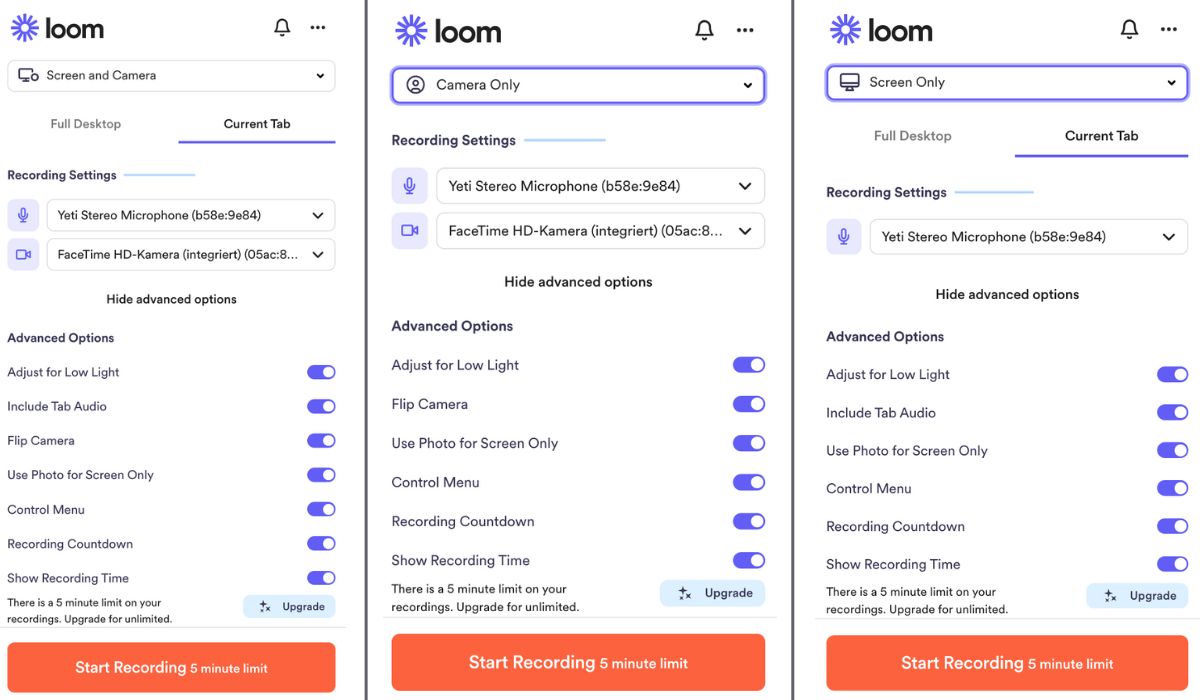 Loom – Anleitung fürs Screen-Recording