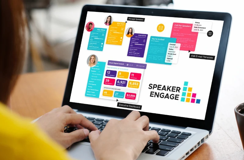 Speaker Engage - verwalte Referenten, Aussteller, Sponsoren, Teilnehmer, Kontakte und Aufgaben