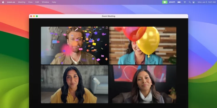 Emotionen in Videocalls - dank Update MacOS