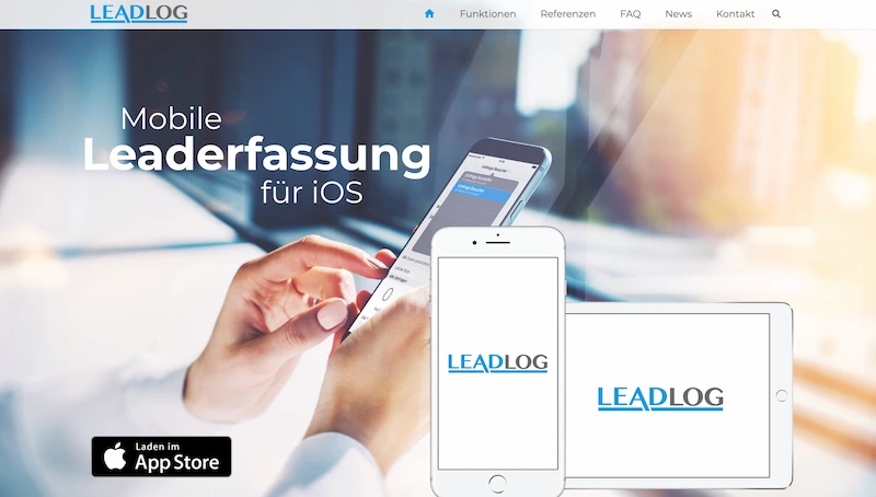 LeadLog - App für Leaderfassung
